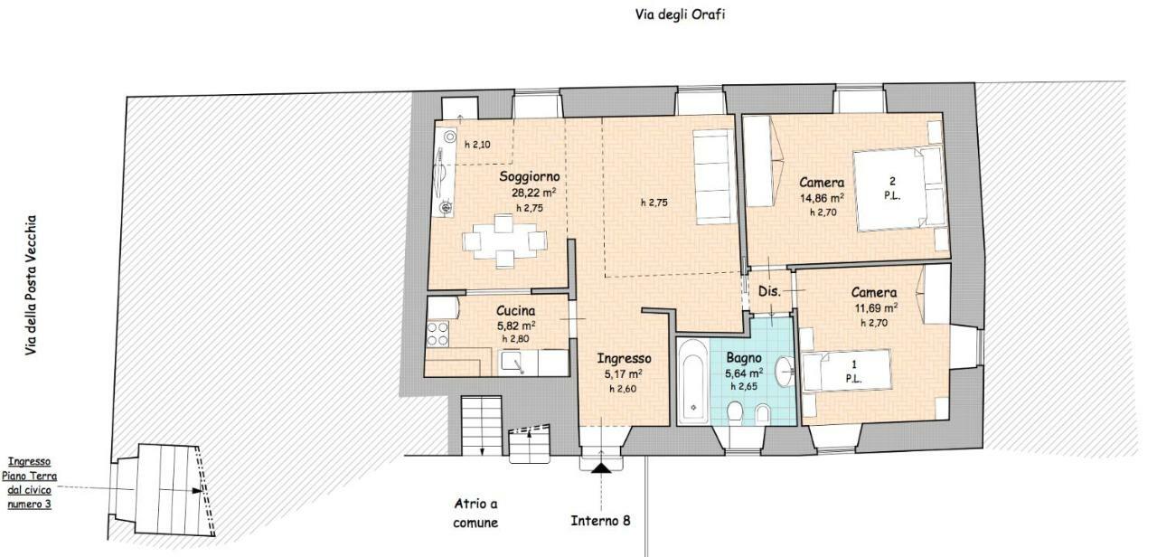 Apartment Posta Vecchia Pistoia